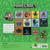 Calendrier Papier 2025 Minecraft Creepers