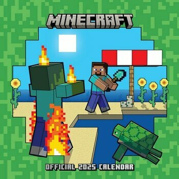 Calendrier 2025 Minecraft Creepers