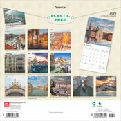 Calendrier Papier 2025 Venise Romance Vnitienne