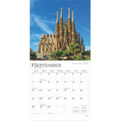 Calendrier 2025 Espagne Paysages Espagnols