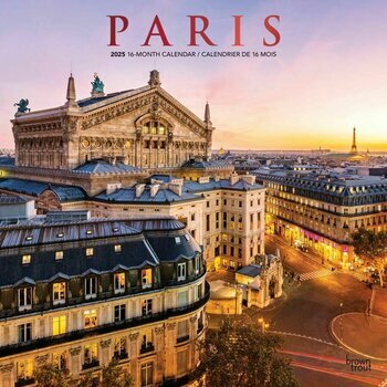 Calendrier 2025 Paris Ville Romantique