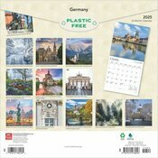 Calendrier Papier 2025 Allemagne Berlin Bavire