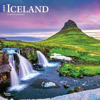 Calendrier 2025 Islande Geysers Aurores Boréales