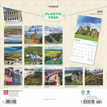 Calendrier 2025 Irlande Dublin Côte