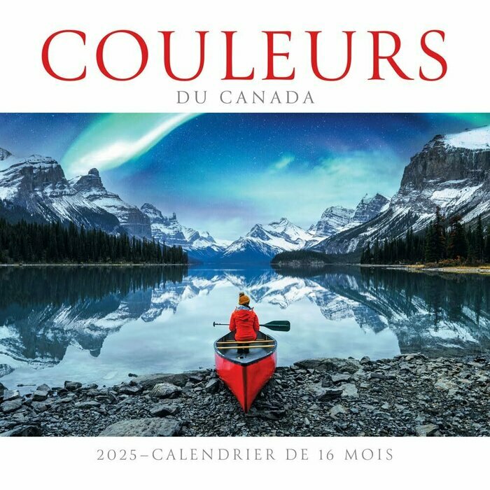 Calendrier Mural 2025 Paysages et Couleurs du Canada
