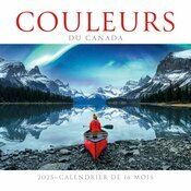 Calendrier Mural 2025 Paysages et Couleurs du Canada