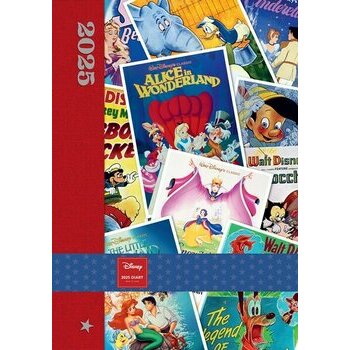 Agenda Affiches Dessins Animés Disney Vintage 2025