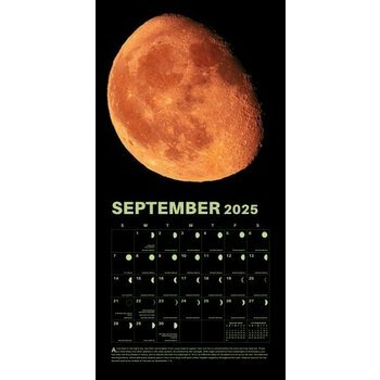 Calendrier 2025 Lunaire Pleine Lune Luminescente