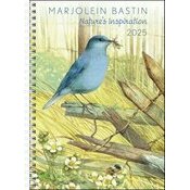 Agenda spirale Nature Oiseaux Marjolein Bastin 2025