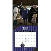 Calendrier Papier 2025 Famille Addams Mercredi La Chose