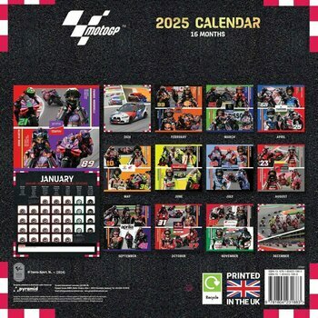 Calendrier 2025 Motos Courses Grands Prix