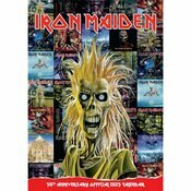 Calendrier Mural 2025 Iron Maiden Heavy Mtal format A3