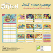 Calendrier Familial 2025 Stitch Disney