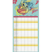 Calendrier Familial 2025 Stitch Disney