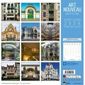 Calendrier Papier 2026 Architecture du Mouvement Art Nouveau