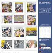 Calendrier Papier 2026 Roy Lichtenstein