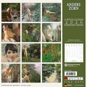 Calendrier Papier 2026 Anders Zorn