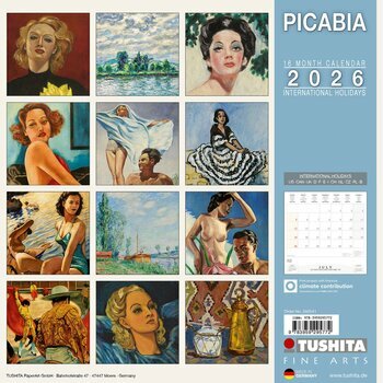 Calendrier 2026 Francis Picabia