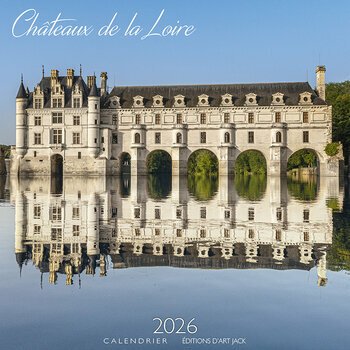 Calendrier 2026 Châteaux de la Loire France