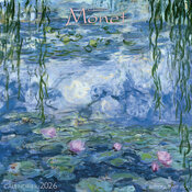 Calendrier Papier 2026 Art Claude Monet