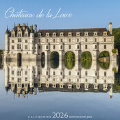 Calendrier Chevalet 2026 Chteaux de La Loire France