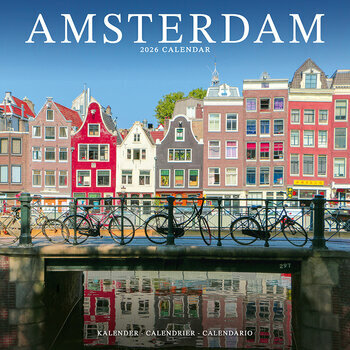 Calendrier 2026 Amsterdam Hollande