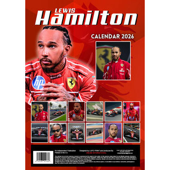 Calendrier 2026 Lewis Hamilton Formule 1 Format A3 Calendrier 2026 Lewis Hamilton Formule 1 Format A3
