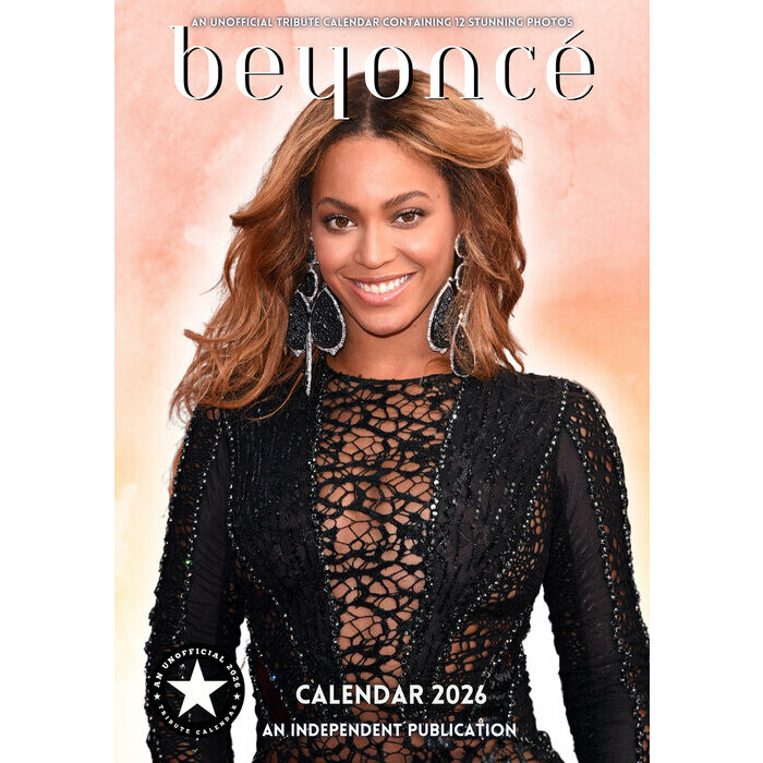 Calendrier 2026 mural Beyonce Format A3