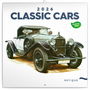 Calendrier 2026 Dessins Art Voitures de Collection Calendrier 2026 Dessins Art Voitures de Collection