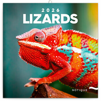 Calendrier 2026 Lézards et Reptiles Calendrier 2026 Lézards et Reptiles
