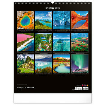 Maxi Calendrier 2026 Beautés des Paysages et Energie Maxi Calendrier 2026 Beautés des Paysages et Energie