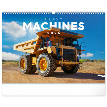 Maxi Calendrier 2026 Gros Engins Chantiers Maxi Calendrier 2026 Gros Engins Chantiers