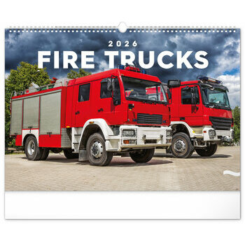 Maxi Calendrier 2026 Camions de Pompiers Maxi Calendrier 2026 Camions de Pompiers