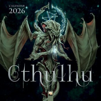 Calendrier 2026 Monstres Cthulhu Lovecraft Calendrier 2026 Monstres Cthulhu Lovecraft