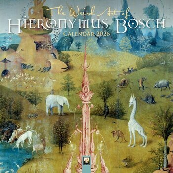 Calendrier 2026 Artiste Hieronymus Bosch Calendrier 2026 Artiste Hieronymus Bosch