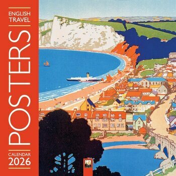 Calendrier 2026 Affiches Voyages Rétro Angleterre Calendrier 2026 Affiches Voyages Rétro Angleterre