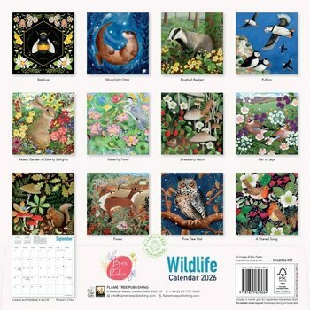 Calendrier 2026 Animaux Art Bex Parkin Calendrier 2026 Animaux Art Bex Parkin