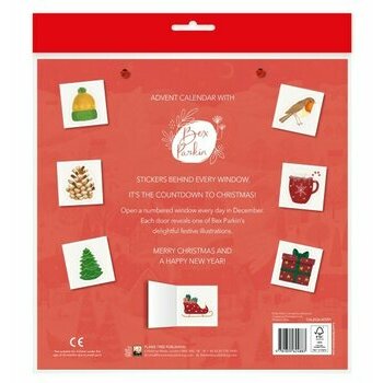 Calendrier de L'Avent Village Enneigé Noël Calendrier de L'Avent Village Enneigé Noël