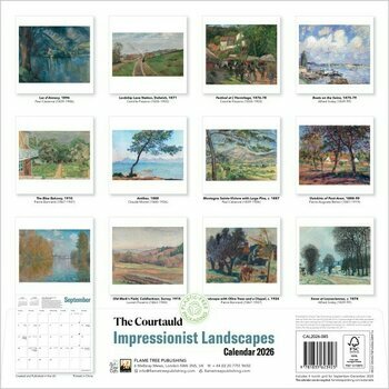 Calendrier 2026 Impressionnistes Collection Courtauld Calendrier 2026 Impressionnistes Collection Courtauld