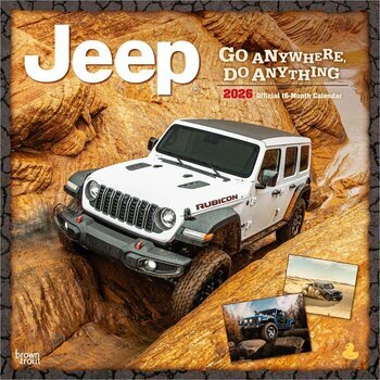 Calendrier 2026 Véhicule Tout-Terrain Jeep Calendrier 2026 Véhicule Tout-Terrain Jeep