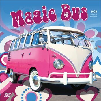 Calendrier 2026 Magic Bus Combi Volkswagen Calendrier 2026 Magic Bus Combi Volkswagen