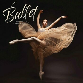 Calendrier 2026 Art de la Danse Classique Danseuse Calendrier 2026 Art de la Danse Classique Danseuse