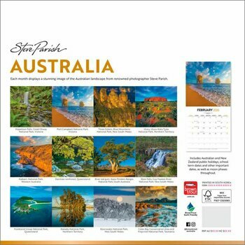 Calendrier 2026 Australie Steve Parish Calendrier 2026 Australie Steve Parish