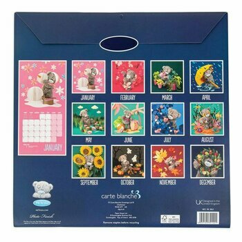 Calendrier 2026 Oursons Peluches Me to you Calendrier 2026 Oursons Peluches Me to you